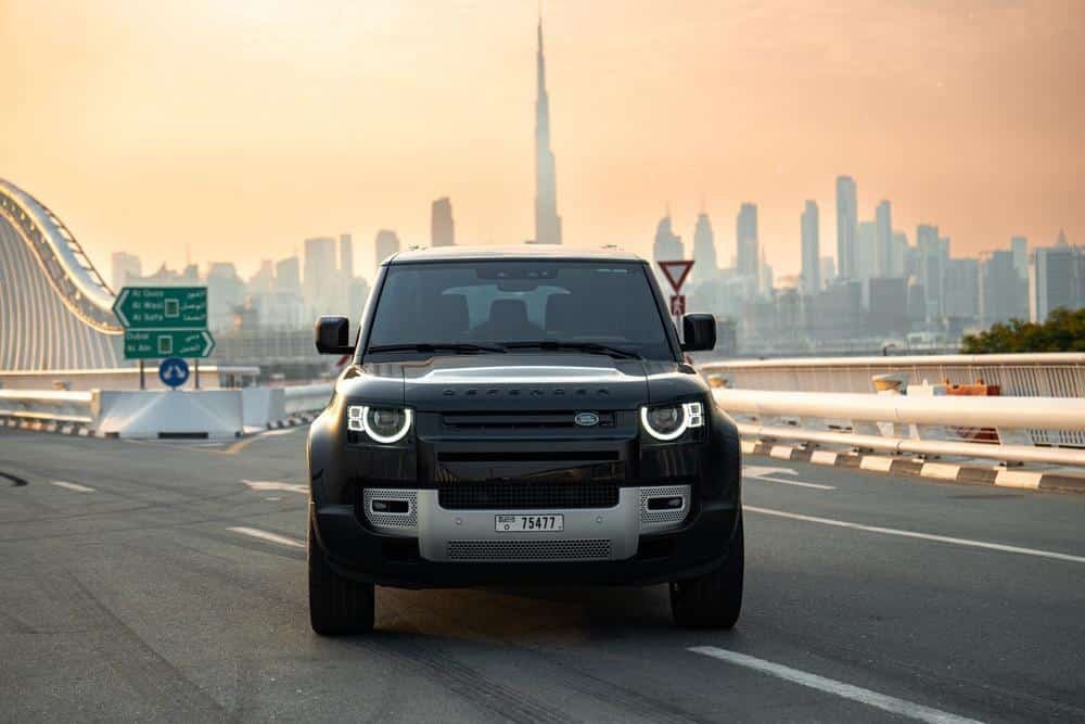 Landrover defender rent dubai