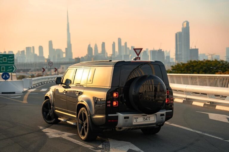 Land Rover defender rent dubai